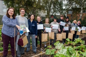 Horticultural skills success for Taking Root Project